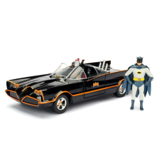 Jada - Batman összeszerelhető autómodell figurával - 1966 Classic Batmobile 1:24 (253213000) autópálya és játékautó
