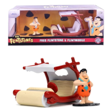 Jada - Flintstone család - Kőkorszaki járgány figurával - 1:32 (253253002) autópálya és játékautó
