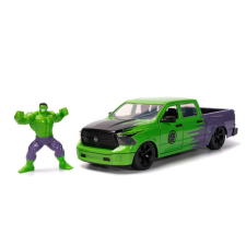 Jada - Halálos Iramban - 2014 Ram 1500 fém autómodell és Hulk - 1:24 (253225029) autópálya és játékautó