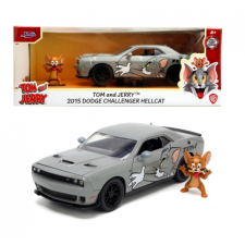 Jada - Tom és Jerry - 2015 Dodge Challenger fém autómodell figurával - 1:24 (253255047) autópálya és játékautó
