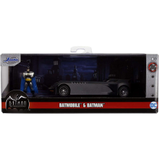 JADA TOYS - Batmobile fém játékautó 13cm Batman figurával autópálya és játékautó