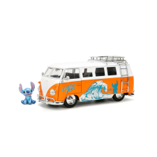 JADA TOYS Stitch 1961 VW Beetle 1:24 autópálya és játékautó