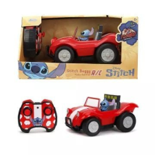 Jada Toys: Stitch Buggy RC járgány, piros autópálya és játékautó