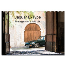 Jaguar E-Type (Wall Calendar 2024 DIN A3 landscape), CALVENDO 12 Month Wall Calendar naptár, kalendárium