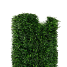 Jalos Erkélytakaró, kerítéstakaró belátásgátló zöld tűlevelű műsövény 300x150 cm korlát takaró háló élethű szőtt levelekkel redőny