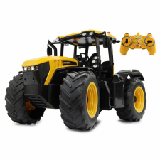 Jamara JCB Fastrac Távirányítós traktor - Fekete/Sárga autópálya és játékautó