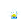 Jamara Mc Fizz Wassersprinkler Oktopus bunt (466800)