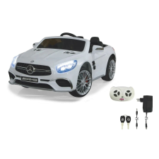 Jamara Mercedes AMG SL65 Zenélő Gyerek autó LED fénnyel - Fehér elektromos járgány