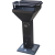 Jamestown-Grill Jamestown Ted acélvázas faszenes grillsütő  37 cm x 36 cm