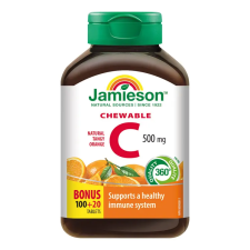  Jamieson C-vitamin 500 mg szopogató tabletta narancs 120 db vitamin és táplálékkiegészítő