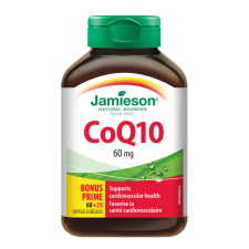  JAMIESON CO-ENZYM Q10 60MG KAPSZULA 80X vitamin és táplálékkiegészítő