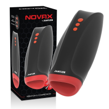 JAMYJOB Novax vibrációs maszturbátor, szorító funkcióval egyéb erotikus kiegészítők férfiaknak