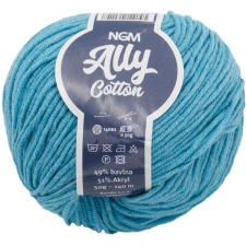 Jan Rejda Ally cotton 50 g - 016 türkizkék rövidáru