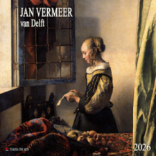  Jan Vermeer van Delft 2026 naptár, kalendárium