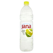 Jana Ásványvíz, ízesített, 1,5 l, , citrom-limetta üdítő, ásványviz, gyümölcslé