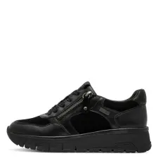 Jana Shoes Jana TEX 23701 47001 divatos női vízálló fűzős bőr sneaker női cipő