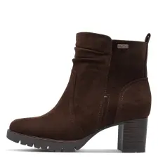 Jana Shoes Jana TEX 26361 47304 női bokacsizma - vízálló, cipzáras, magassarkú női csizma, bakancs