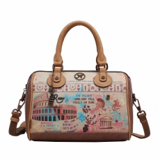  Janet Denese Kézi- és Válltáska- J-087B-A TOUR OF ROME-