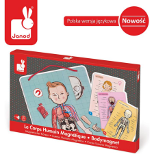 JANOD 05491 Emberi test-mágneses kirakó (J05491) puzzle, kirakós