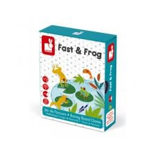 JANOD Fast & Frog - ügyességi játék Janod társasjáték