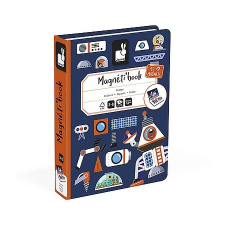  Janod mágneses könyv űrrakéta (J02589) puzzle, kirakós