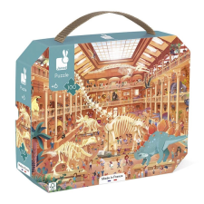Janod puzzle bőröndben múzeumban 100 darabos puzzle, kirakós