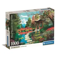  Japán Gardens of Fuji 1000 db-os Compact puzzle Clementoni puzzle, kirakós