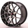 Japan Racing jr18 17"x8" festett fekete alufelni 1db et35 5x114.3