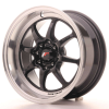 Japan Racing tf2 15"x7" festett fekete alufelni 1db et30 4x100