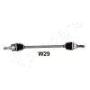 JAPANPARTS hajtótengely JAPANPARTS GI-W29