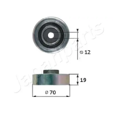 JAPANPARTS Szíjtárcsa/vezetőgörgő, hosszbordás szíj RP-815 autóalkatrész