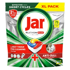 Jar Mosogatógép tabletta JAR Platinum Plus Lemon 42 darab/doboz tisztító- és takarítószer, higiénia