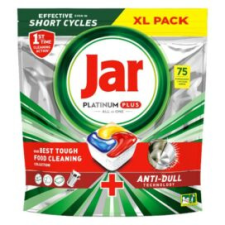 Jar Mosogatógép tabletta JAR Platinum Plus Lemon 42 darab/doboz tisztító- és takarítószer, higiénia