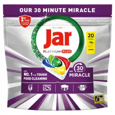 Jar Our 30 Minute Miracle Platinum Plus mosogatókapszula Lemon 100 db tisztító- és takarítószer, higiénia