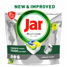  Jar Platinum Lemon All In One Mosogatókapszula, 140 db tisztító- és takarítószer, higiénia