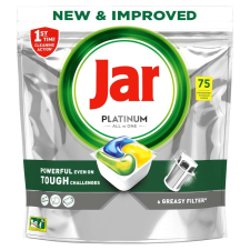 Jar Platinum Lemon All In One Mosogatókapszula 75db tisztító- és takarítószer, higiénia