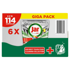 Jar Platinum Plus All In One Lemon Mosogatógép kapszula 114db tisztító- és takarítószer, higiénia