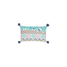 Jardin d'Ulysse Párnák BOH-FLEUR Kék 30x50 cm lakástextília