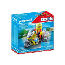 Jármű veszély mentesítő motoros készlet villogó fényjelzéssel playmobil