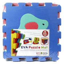 Járművek 10 darabos habszivacs szőnyeg puzzle (25563) játszószőnyeg