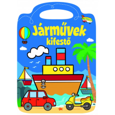 Járművek - kifestő egyéb könyv