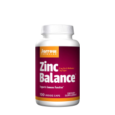 Jarrow Formulas Cink kapszula - Zinc Balance (100 Kapszula) vitamin és táplálékkiegészítő