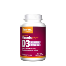 Jarrow Formulas D-vitamin 5000 NE kapszula - Vitamin D3 5000 IU (100 Lágykapszula) vitamin és táplálékkiegészítő