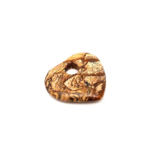 Jáspis kép fánk szív 30x30mm medál