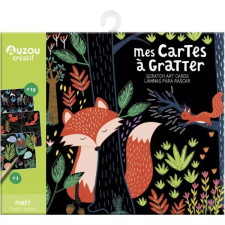 Játék Bolygó E.C. Auzou: Karckép készítő szett - Erdei állatok kreatív és készségfejlesztő