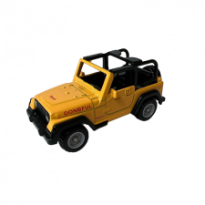 Játék Jeep terepjáró 1:72 - Sárga autópálya és játékautó