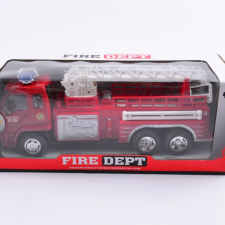  Játék lendkerekes tűzoltóautó 47036 /638/ autópálya és játékautó