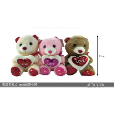  Játék Plüss Mackó Szívvel plüssfigura