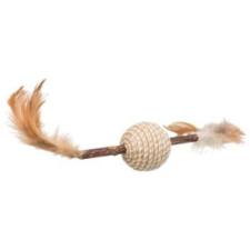 Játék tollal és labdával 20 cm Trixie 42431 játék macskáknak