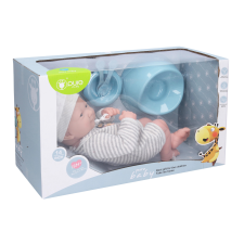 Játékbaba bili készlettel 35cm baba